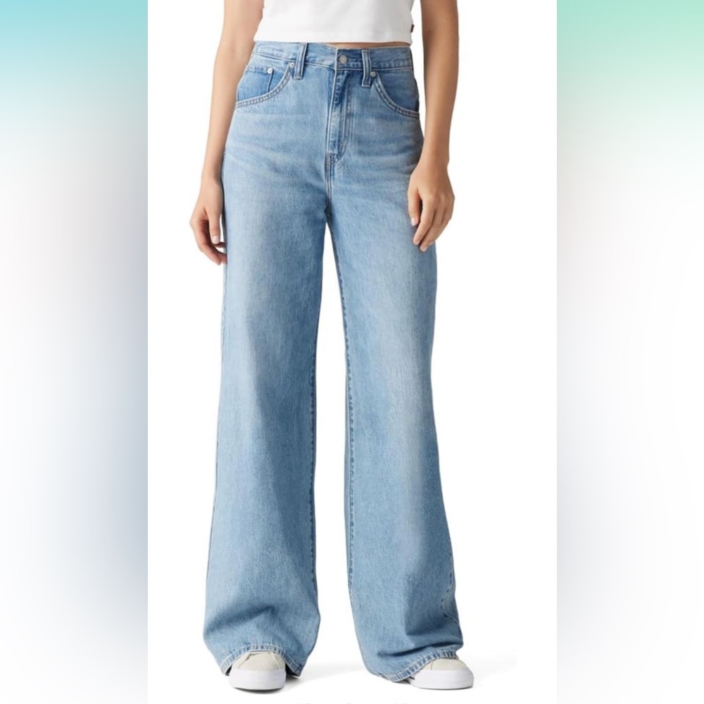 Levi’s cinch baggy  Jeans with button waist